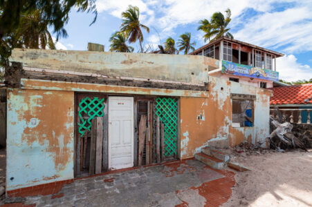 An abandoned gift shop in Punta Cana, Dominican Republic.
