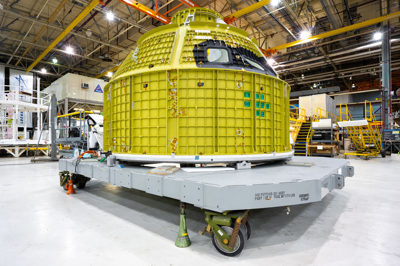 NASA”s Artemis II crew module at NASA’s Michoud Assembly Facility.As of March 2024 the launch date is planned for September 2024. It’ll be the first crewed mission of the Orion Spacecraft and will do a moon flyby. It’ll be the first crew to travel beyond low orbit earth since 1972.
