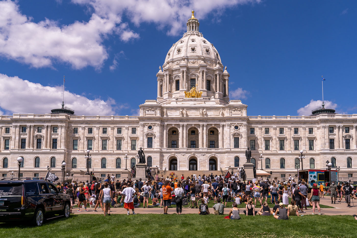 Native Lives Matter rally at Minnesota State Capitol
