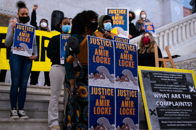 Minneapolis residents meet at City Hall to hand deliver ethics complaints against Mayor Frey to the city attorney's office. The complaints all surround the Minneapolis Police shooting death of Amir Locke on February 2, 2022. They promise many more will be coming.