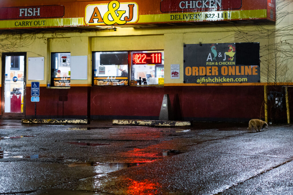 A&J Fish and Chicken on Lake Street in South Minneapolis.