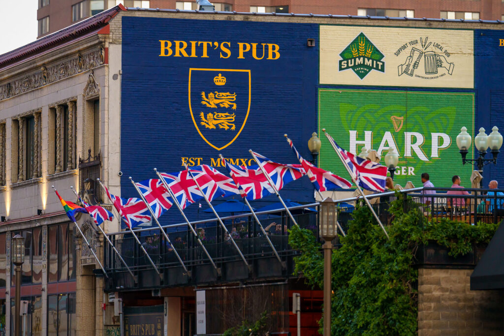 Brit's Pub in downtown Minneapolis.