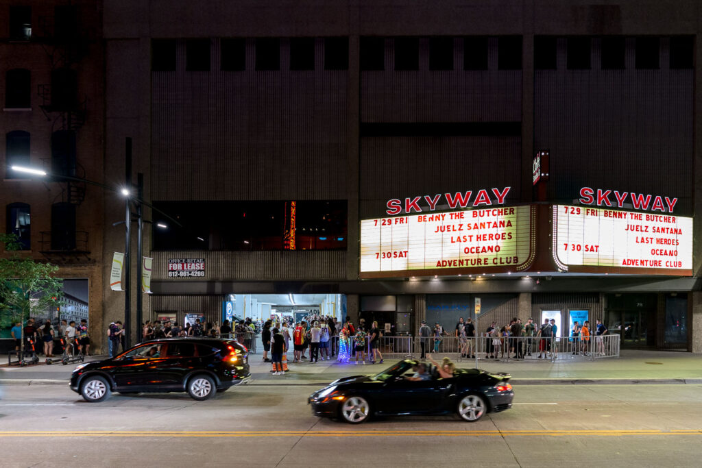 Skyway Theatre in downtown Minneapolis.