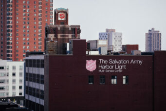 The Salvation Army, Harbor Light Multi-Service Center in downtown Minneapolis. The center provides hundreds of meals each day and housing for those in need.