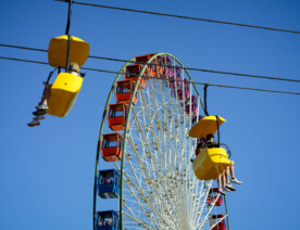Ferris wheel at the Minnesota State Fair.