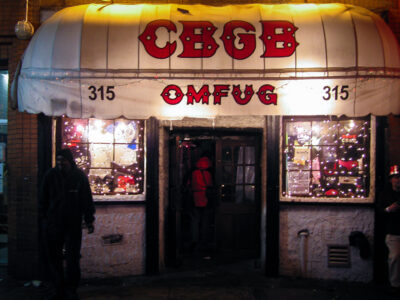 CBGB OMFUG 315 Bowery New York City