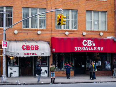 CBGB OMFUG and 313 Gallery, Bowery NYC