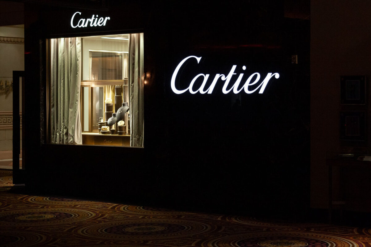 A Cartier Store in Las Vegas, 2008