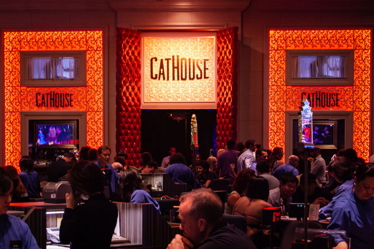 Cathouse at Luxor Hotel and Casino in Las Vegas. 2008