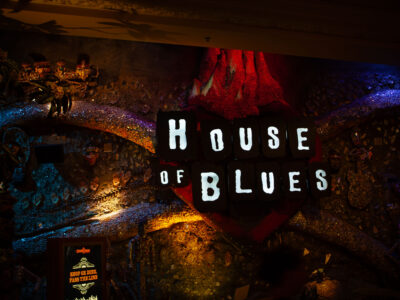 House of Blues Las Vegas Neon Sign and Decor