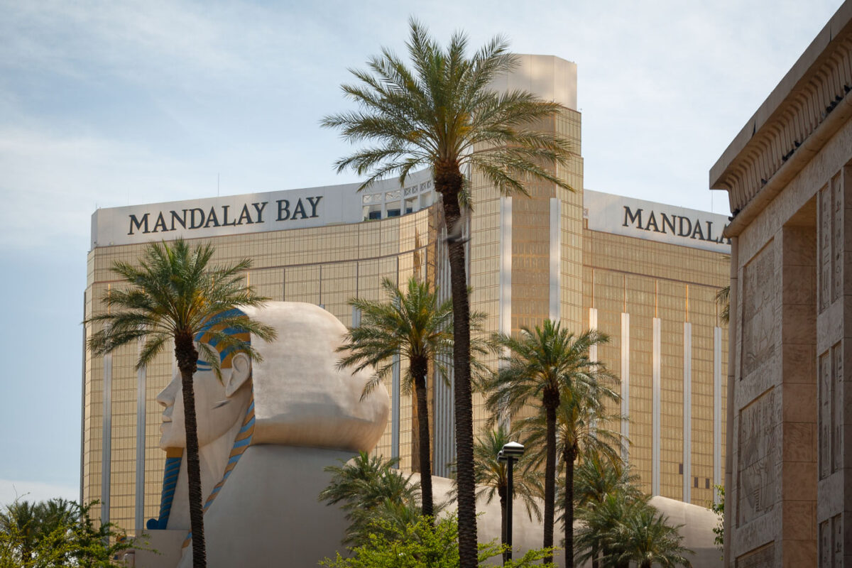 The Mandalay Bay Hotel in Las Vegas, NV