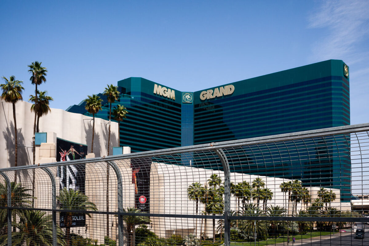 MGM Grand Hotel and Casino on the Las Vegas strip.