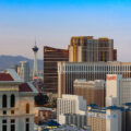 Las Vegas Hotels. Encore, Stratosphere, Imperial Palace, Harrah's, Bellagio, Hilton, Paris.