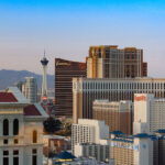 Las Vegas Hotels. Encore, Stratosphere, Imperial Palace, Harrah's, Bellagio, Hilton, Paris.