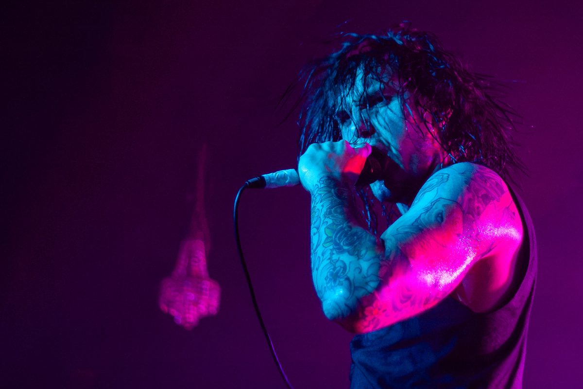 Tim Lambesis of As I Lay Dying, Riverside Ballroom, Green Bay