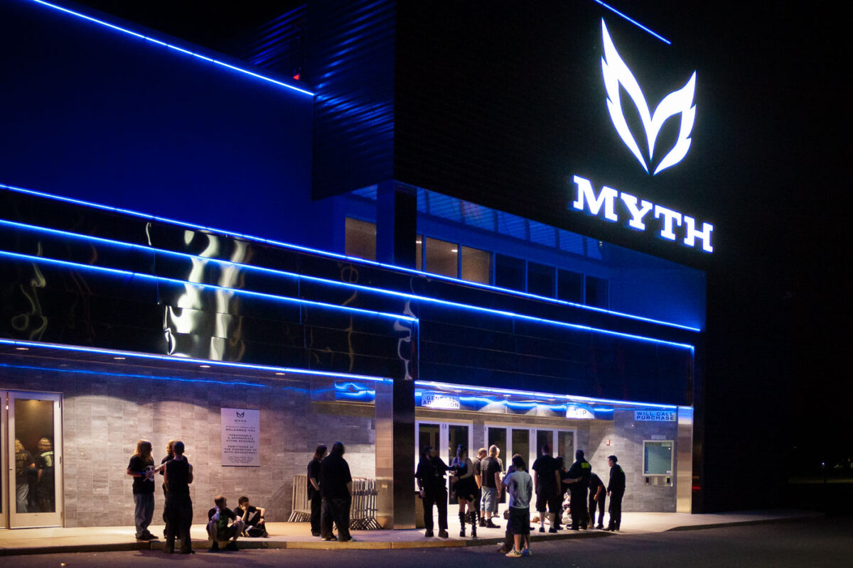 Myth Nightclub in Maplewood, Minnesota. 2008