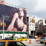 A Calvin Klein billboard in New York City.
