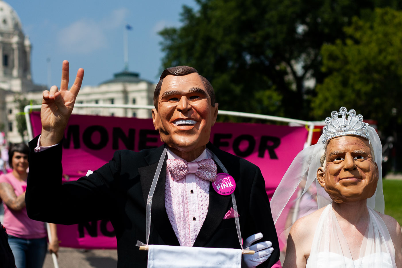 Code Pink protest at the 2008 RNC