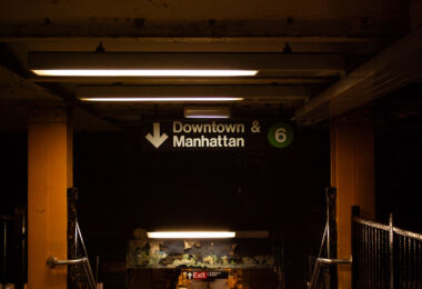 Train station in New York City.