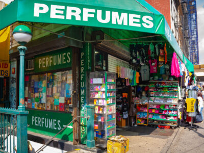 Perfume and Souvenir Stand, Canal Street, New York City