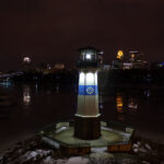 Boom Island Lighthouse in Minneapolis