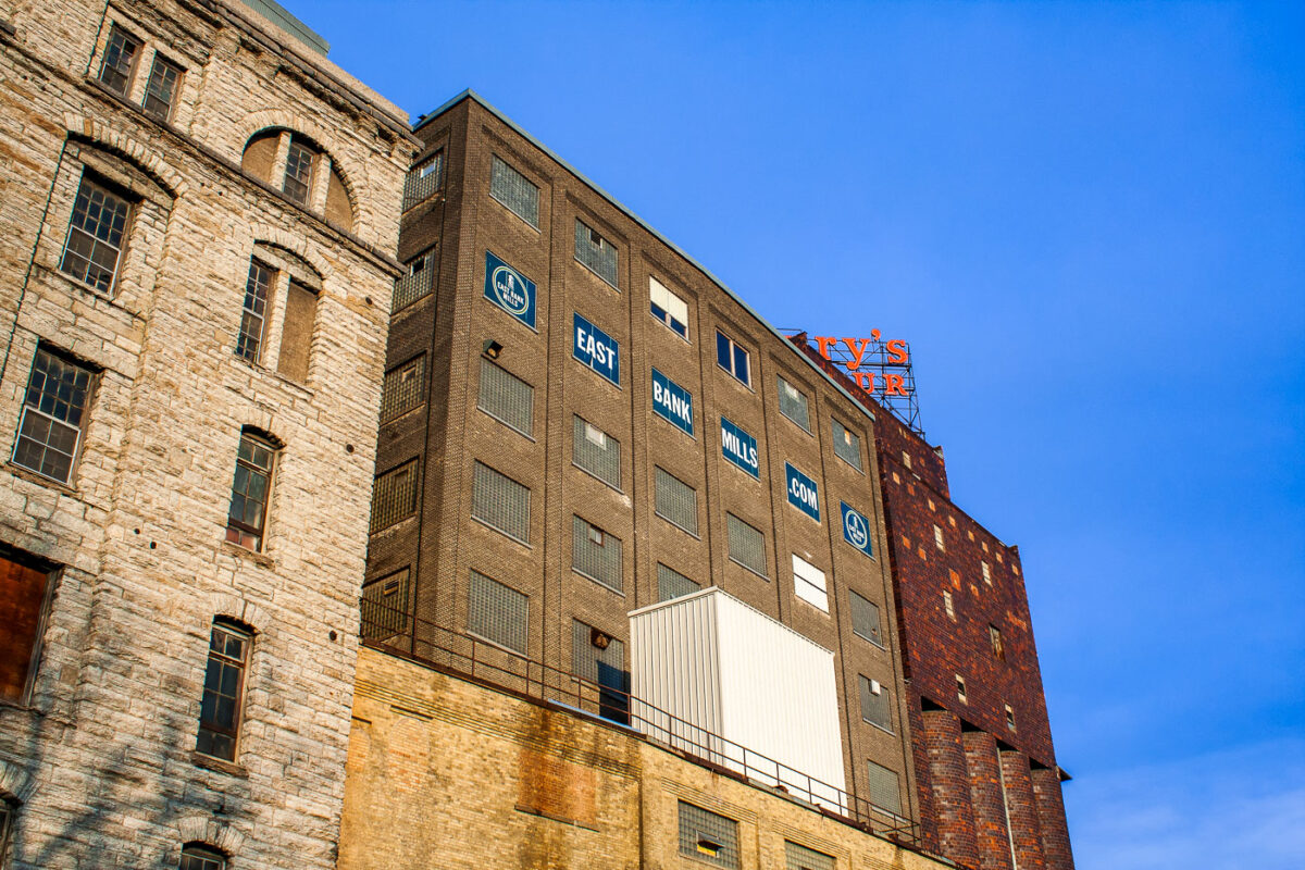 Pillsbury A Mill in Minneapolis. At one time, the worlds largest flour mill.