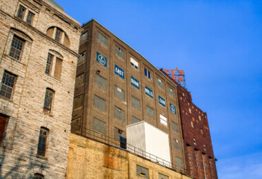 Pillsbury A Mill in Minneapolis. At one time, the worlds largest flour mill.