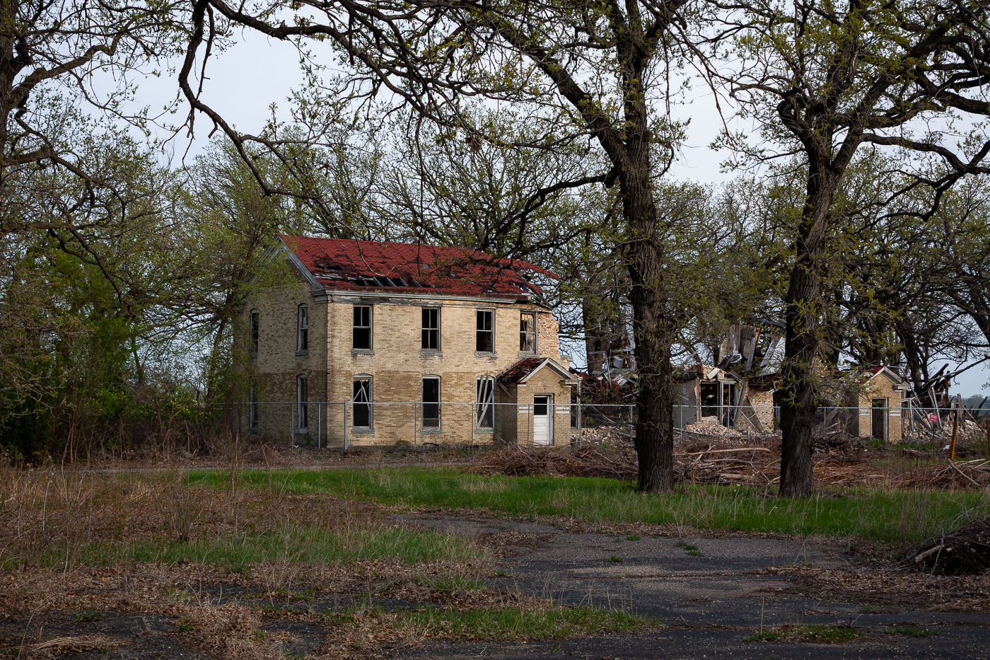 Crumbling Fort Snelling