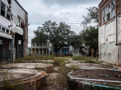 Abandoned Dixie Brewery Tanks, New Orleans