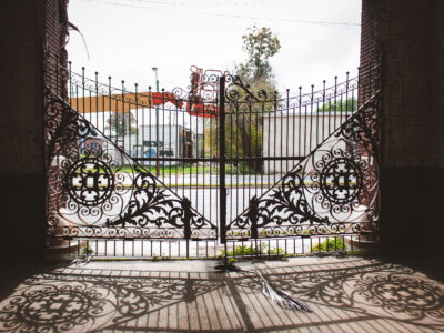 Dixie Brewery Gates, New Orleans