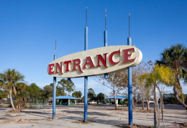 Miracle Strip Amusement Park in Panama City Beach. The park closed in 2004.