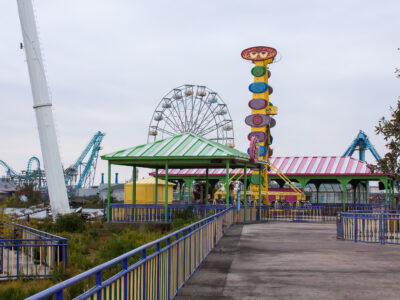 Six Flags New Orleans After Hurricane Katrina