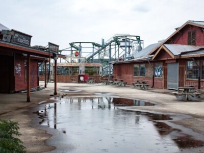 Six Flags New Orleans After Hurricane Katrina