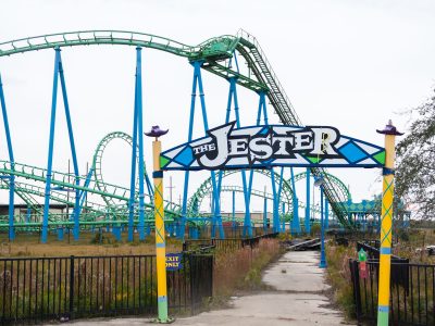 The Jester Roller Coaster, Six Flags New Orleans