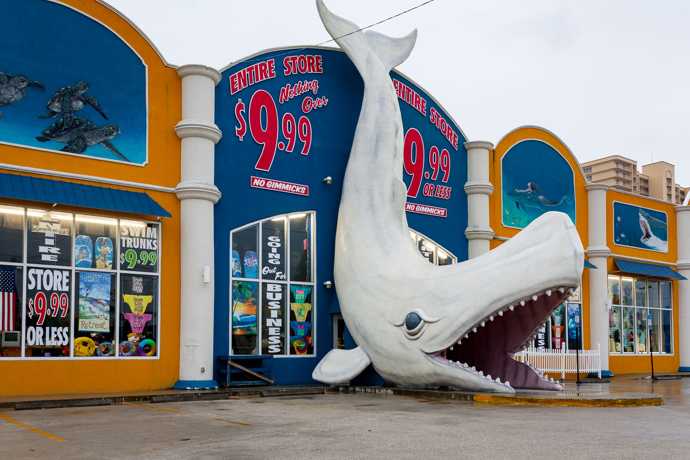 Tshirt store in Panama City Beach