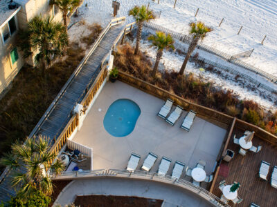 Panama City Beach Dune Walkover and Pool Deck