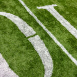 The field at the now demolished Metrodome in Minneapolis.