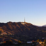The Hollywood Sign in Los Angeles California.