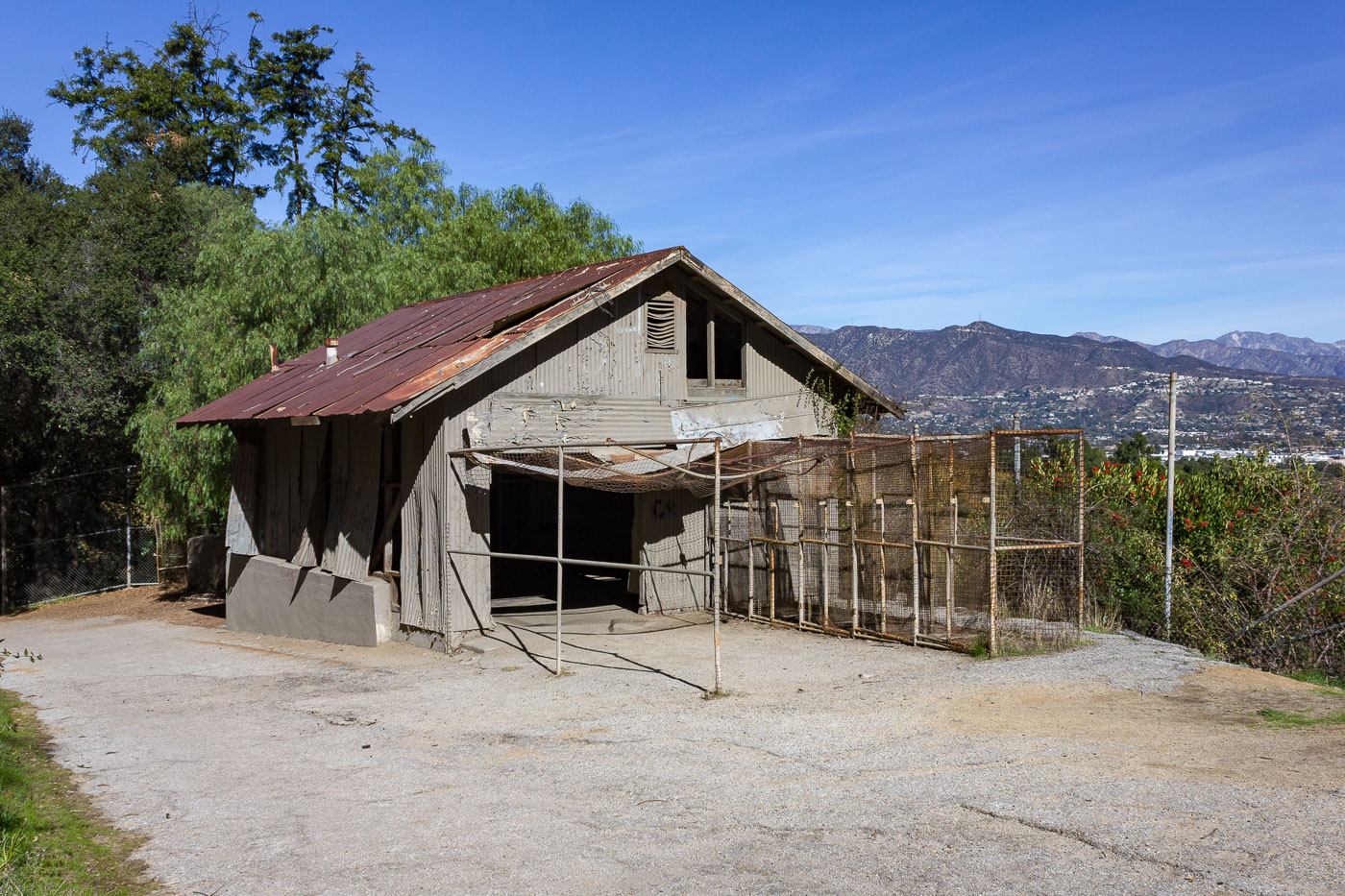 Overlook at Abandoned Old Los Angeles Zoo