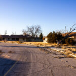 Housing blocks at the former George Air Force Base, Victorville, California
