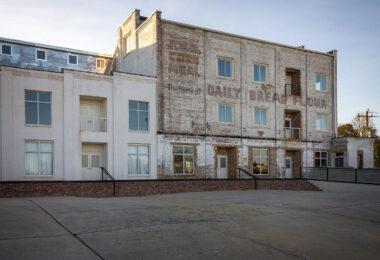 Former flour mill in Greensboro, North Carolina.