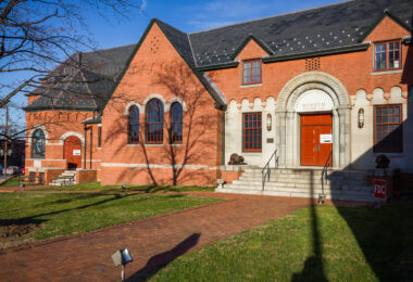 The Greensboro History Museum, consisting of the former First Presbyterian Church of Greensboro and Smith Memorial Building, is a historic museum building located at 130 Summit Ave.