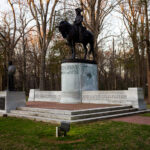 Nathanael Greene Statue in Greensboro, North Carolina.