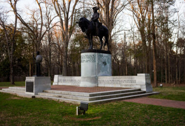 Nathanael Greene Statue in Greensboro, North Carolina.