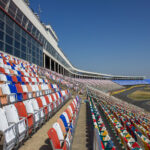 Seating at Charlotte Motor Speedway.