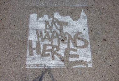 Street art in St. Paul, MN.