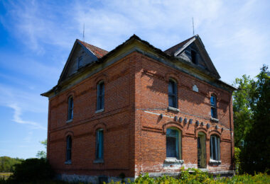 An abandoned House in Egg Harbor, Wisconsin.