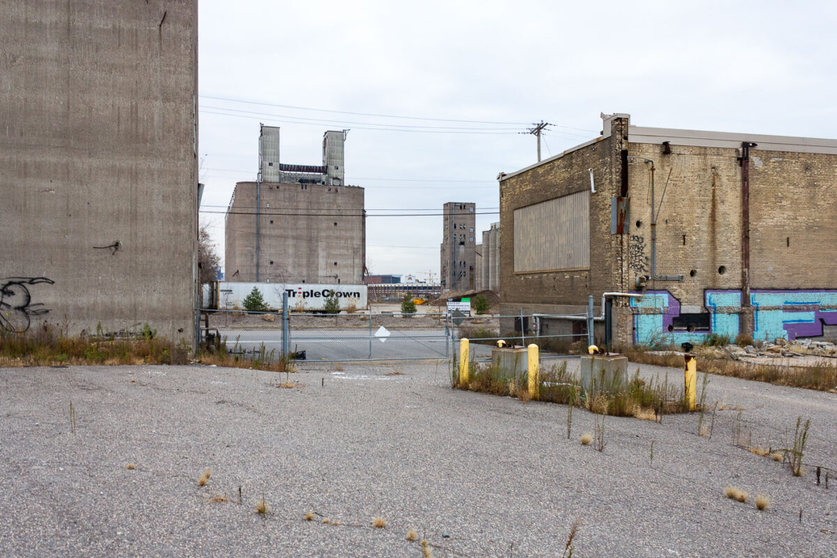 Abandoned Grain Elevators and Graffiti, Minneapolis