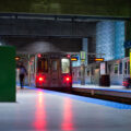 The O'Hare Train Station in Chicago.