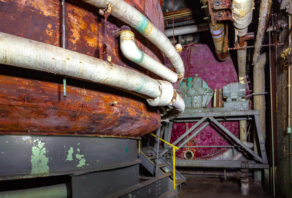 Boiler Room Pipework, Schmidt Brewery, St. Paul